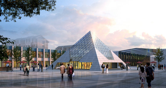 朔州金字塔网架